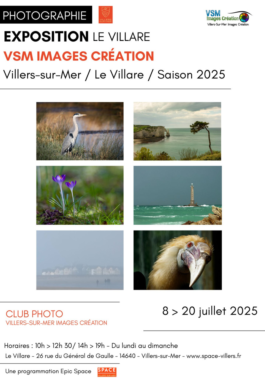 Exposition photo du club de Villers sur mer